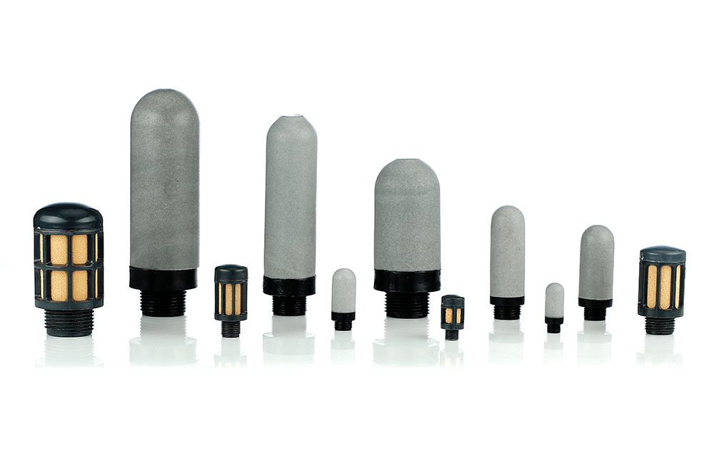 Porous Plastic Pneumatic Silencers
